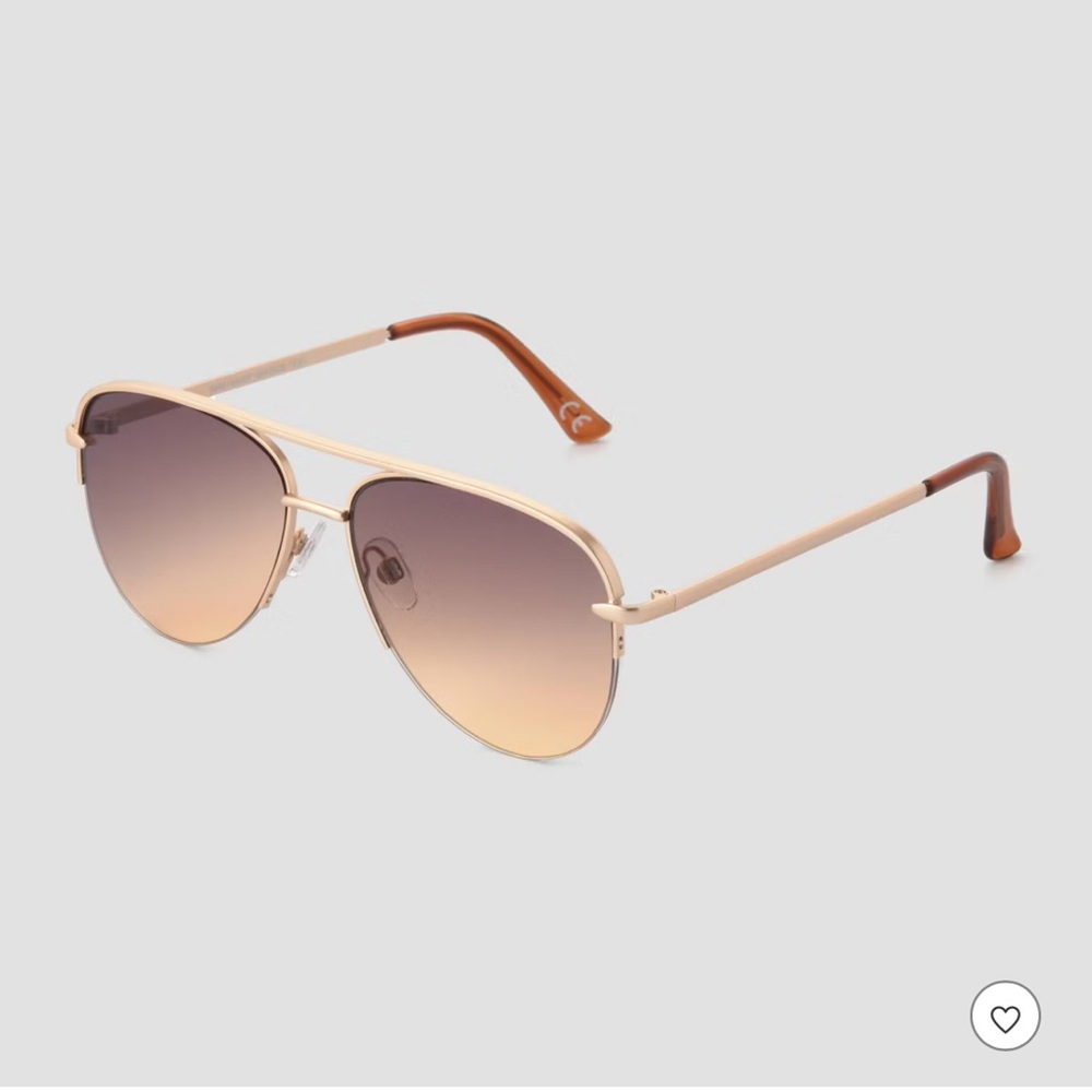 Chic Gradient Brown Sunglasses